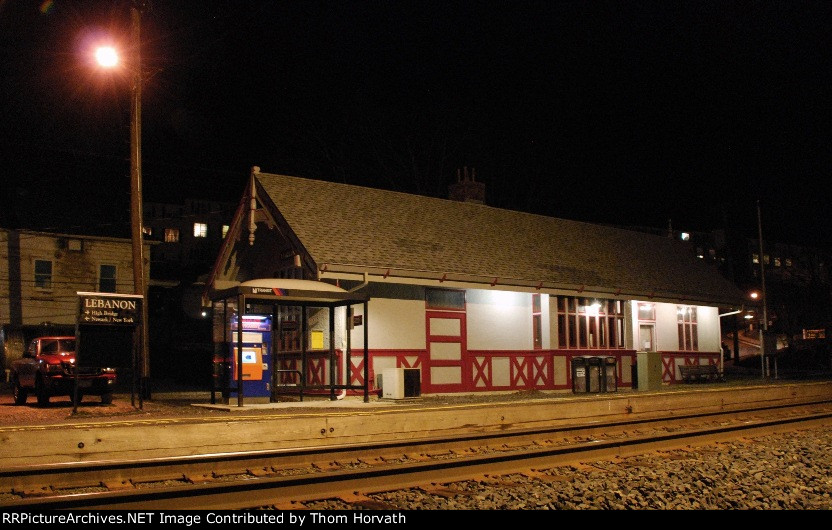 One of the former CNJ stations still in private use along the RVL